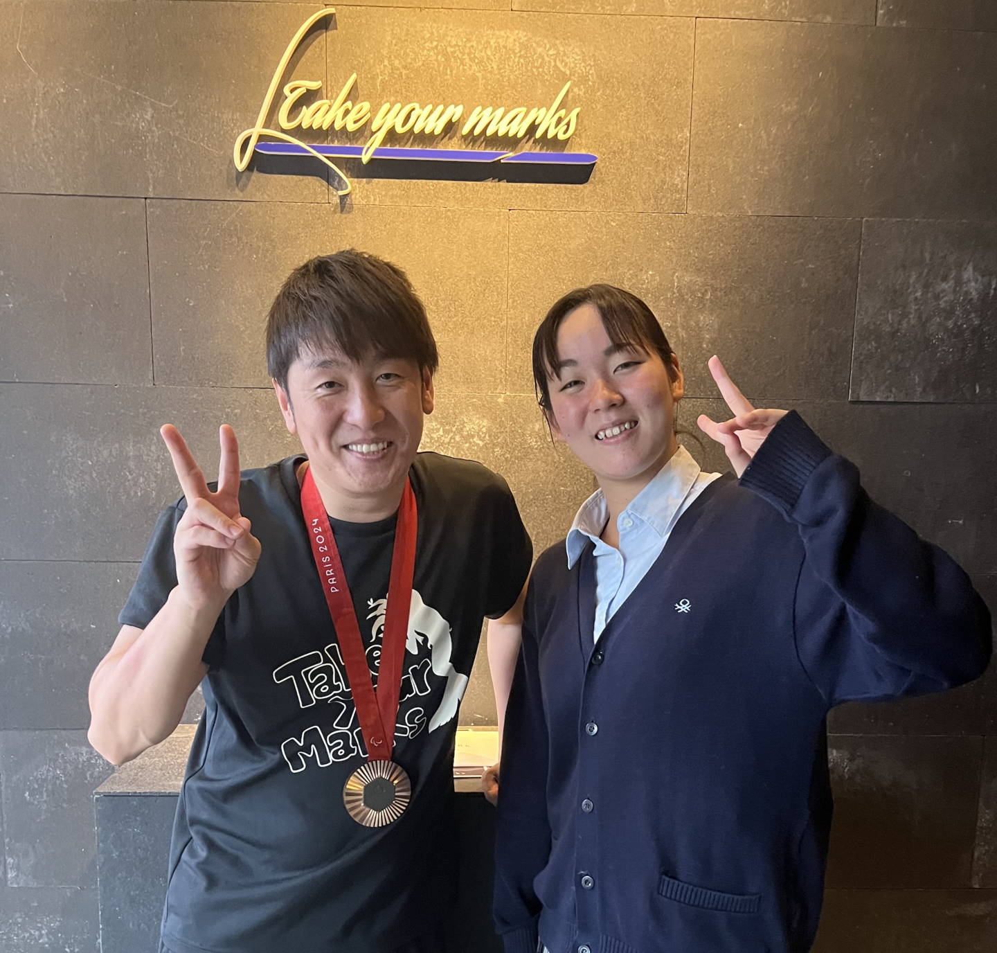 番組出演のワンシーン