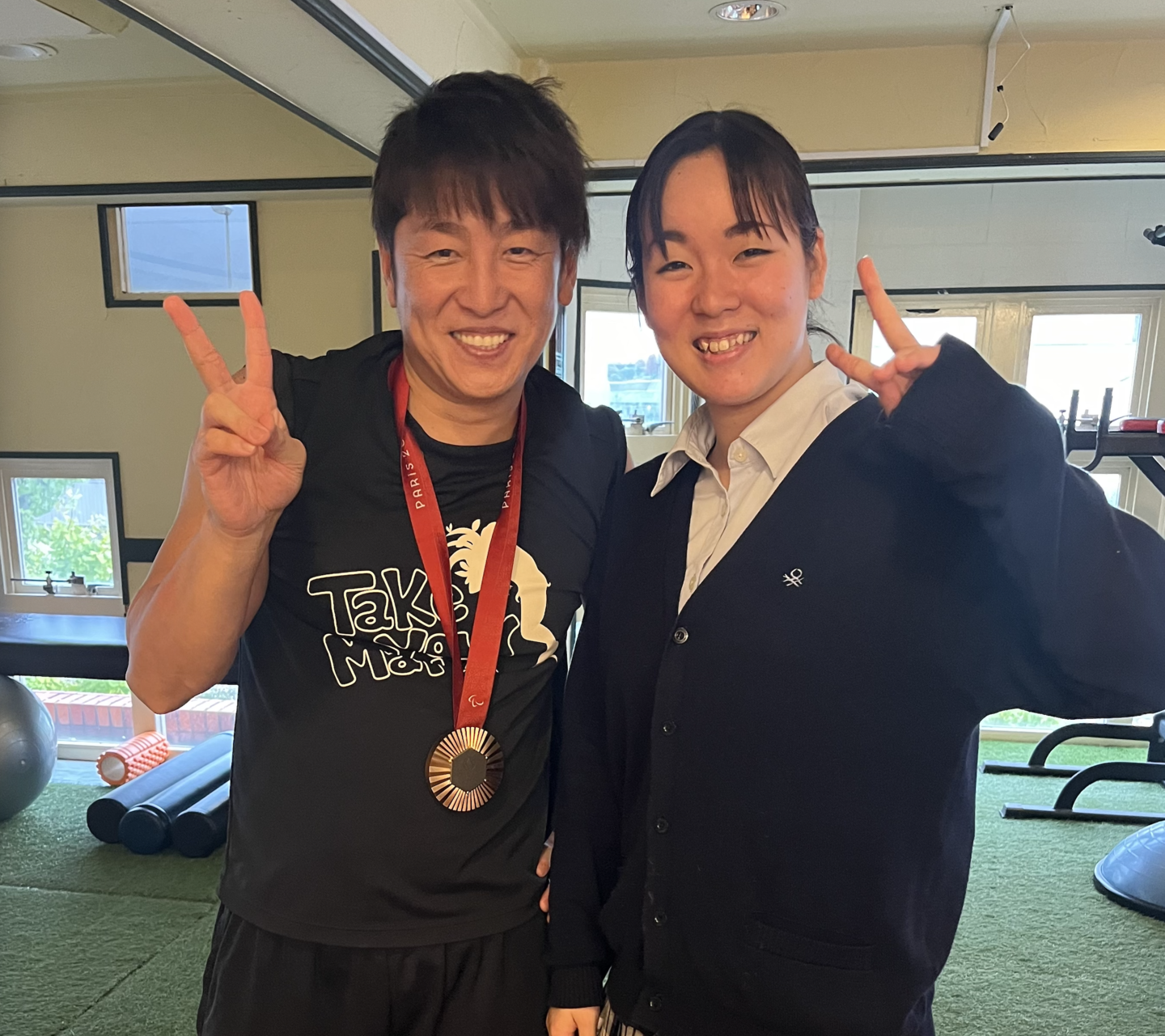 番組出演のワンシーン