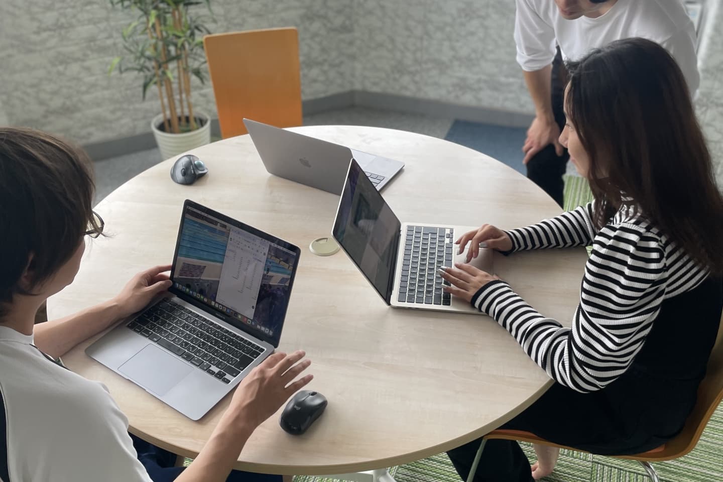 打ち合わせ様子